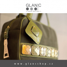 dámské kožené tašky značky CHICCA B s pravými kameny, www.glancshop.cz - KRAFT Servis s.r.o.