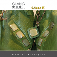 dámské kožené tašky značky CHICCA B s pravými kameny, www.glancshop.cz - KRAFT Servis s.r.o.