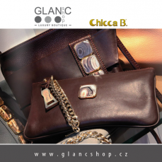 dámské kožené kabelky značky CHICCA B s pravými kameny, www.glancshop.cz - KRAFT Servis s.r.o.