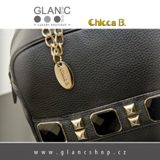 dámské kožené kabelky značky CHICCA B s pravými kameny, www.glancshop.cz - KRAFT Servis s.r.o.