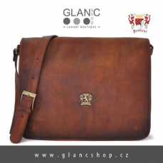 kožené messenger tašky značky PRATESI, www.glancshop.cz - KRAFT Servis s.r.o.