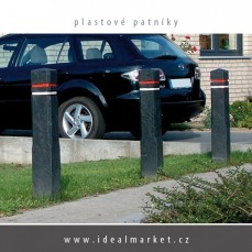 plastové patníky, www.idealmarket.cz - KRAFT Servis s.r.o.